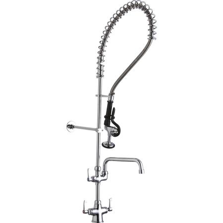 ELKAY Elkay Dual Lvr Faucet-Pre Rinse-Lf LK543AF08LC